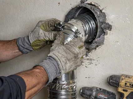 Dryer Vent Hose Installation in Mead Valley