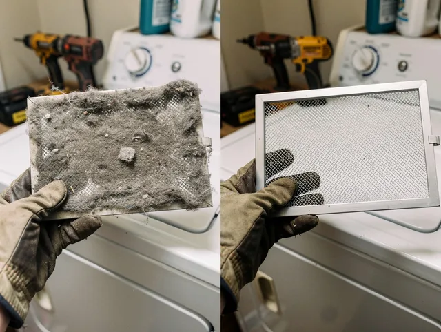Professional lint trap cleaning by Mead Valley Dryer Vent Cleaning in Mead Valley