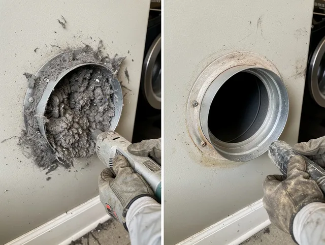 Professional clogged vent cleaning by Mead Valley Dryer Vent Cleaning in Mead Valley