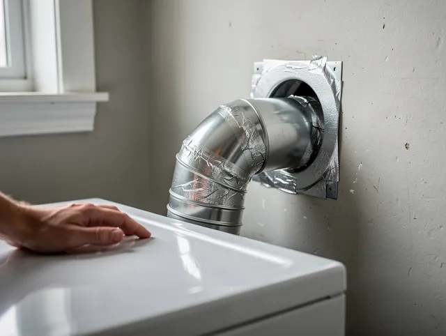 Mead Valley Dryer Vent Cleaning expert performing professional dryer vent repair and installation in Mead Valley