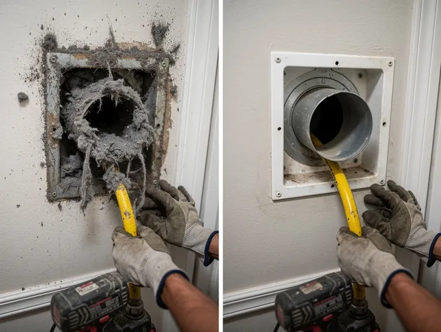 Expert gas dryer vent cleaning by Mead Valley Dryer Vent Cleaning in Mead Valley